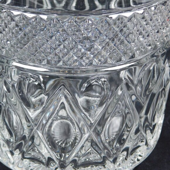 Imperial Glass Cape Cod Clear Large Ice Lip 56oz Pitcher Vintage 7.875" High - Picture 7 of 10